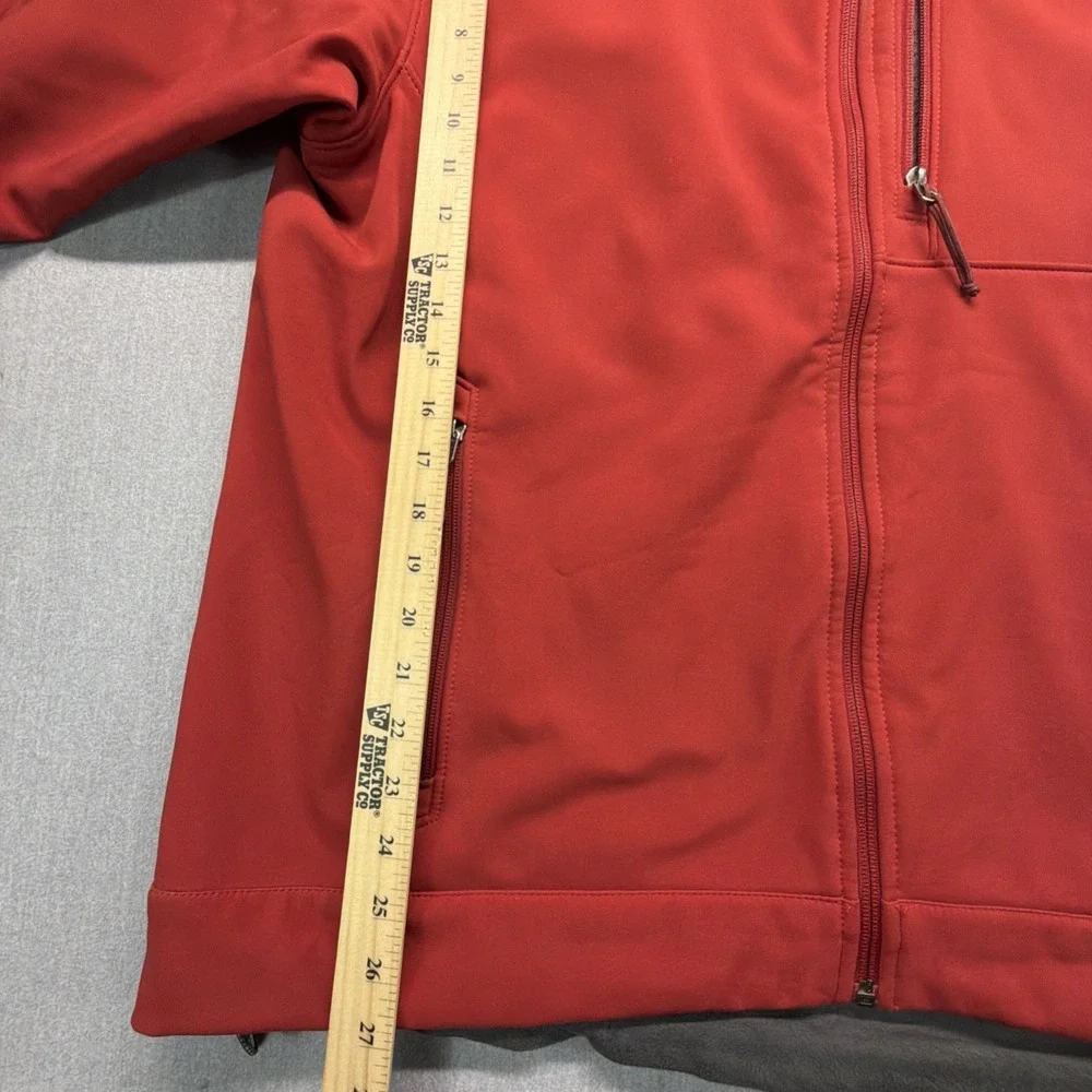 The‎ North Face Jacket Men's L Red Apex Bionic Softshell Full Zip Outdoor AL5C